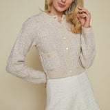 Helena Boucle Knit Mini Skirt