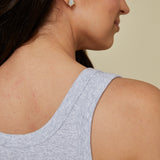 Jada Organic Rib Tank - Gray