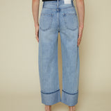Carson Cuffed Straight Leg Jeans - Essex