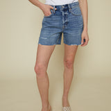 Nellie High Rise Vintage Cut Off Short - Thesis Distressed