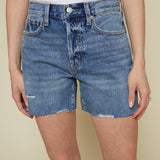Nellie High Rise Vintage Cut Off Short - Thesis Distressed