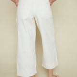 Drew High Rise Baggy Jeans- Off White