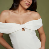 Avery Off Shoulder Bow Top