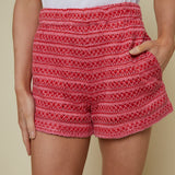 Viv Woven Shorts - Red