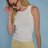 Beth Airy Knit Jersey Tank
