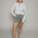 Valerie High Rise Utility Short - Bluff