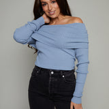 Kai Off The Shoulder Knit Sweater