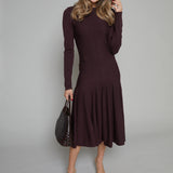 Constance Drop Waist Sweater Midi Dress