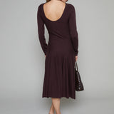 Constance Drop Waist Sweater Midi Dress
