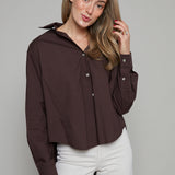 Gabrielle Oversized Button Up