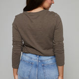 Farrah Slub Jersey Top