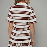 Paige Striped Rugby Mini Dress