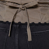 Georgia Gingham Scalloped Blouse