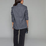 Nessa Herringbone Blazer