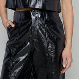 Ravi Straight Vinyl Pants