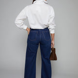 Lucy Elevated Poplin Button Up