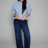 Tammy Cable Knit High Neck Sweater