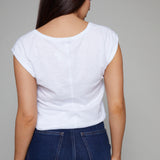Tulsa Slub Jersey Tee - White