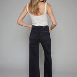 Lana High Rise Utility Wide Leg Jeans - Collins