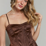 Emery Bustier Mini Skater Dress