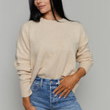 Jonah Relaxed Knit Sweater - Macaroon
