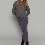 Jonah Relaxed Knit Sweater - Burnt Ash Heather
