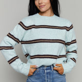 Shayla Stripe Crewneck Sweater