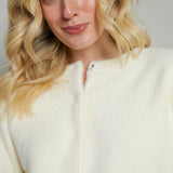 Opal Fuzzy Knit Cardigan