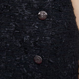 Sadeigh Textured Tweed Mini Skirt