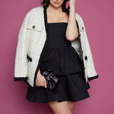 Mackenzie Tiered Skater Mini Dress
