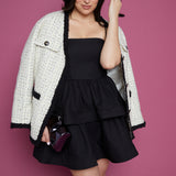 Mackenzie Tiered Skater Mini Dress