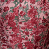 Kendall Floral Jacquard Mini Dress