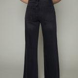 Jenna Black Low Slung Palazzo Jeans - Zen