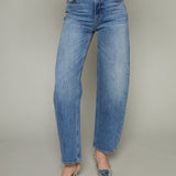 Blake High Rise Barrel Jeans - Spectacle