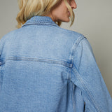 Remi Long Sleeve Denim Shacket