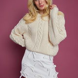 Minnie Bow Detail Mini Skirt