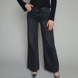 Jenna Black Low Slung Palazzo Jeans - Zen