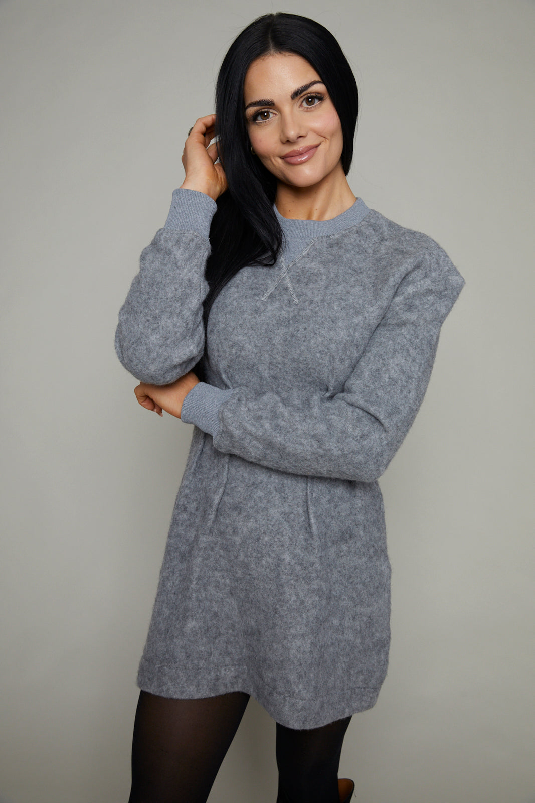Rylan Cinched Waist Sweater Dress No. 14 Rylan Cinched Waist Sweater Dress No. 14