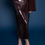 Kennedy Liquid Sequin Midi Skirt