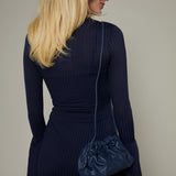 Morgan Navy Flared Sleeve Mini Dress