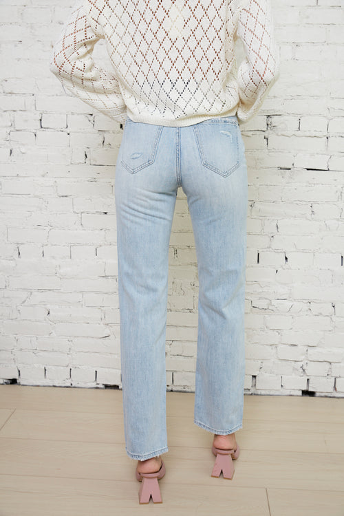 Chloe Distressed Light Wash Jeans