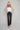 Chloe Black Distressed Straight Leg Jeans