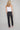 Chloe Black Distressed Straight Leg Jeans
