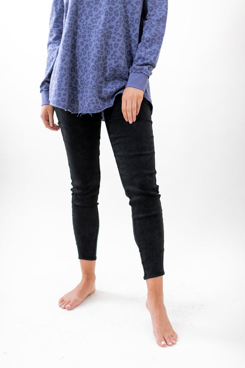 Noelle Faux Suede Leggings