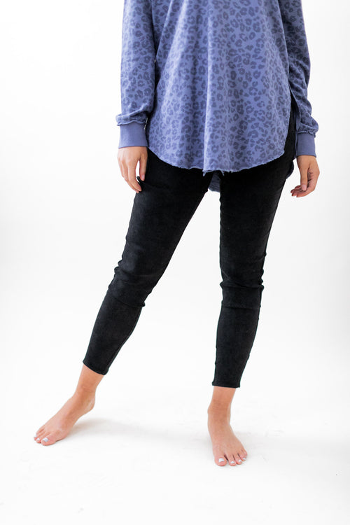 Noelle Faux Suede Leggings