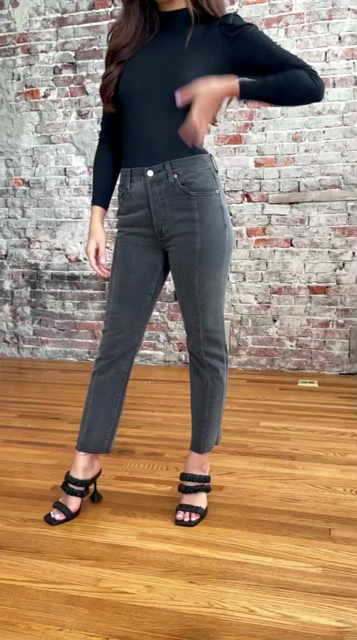 Rylee Seamed Straight Leg Jeans