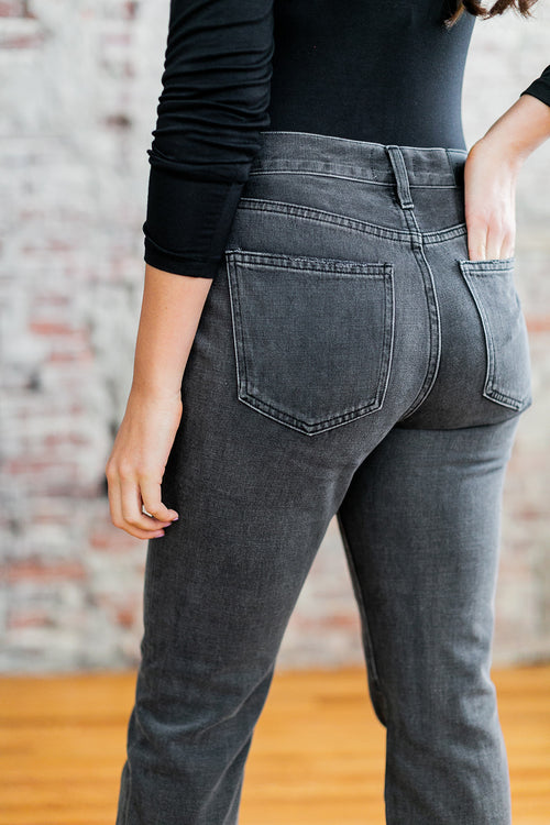 Rylee Seamed Straight Leg Jeans