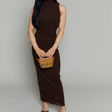 Ivana Mesh Maxi Dress