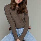 Farrah Slub Jersey Top