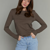 Farrah Slub Jersey Top